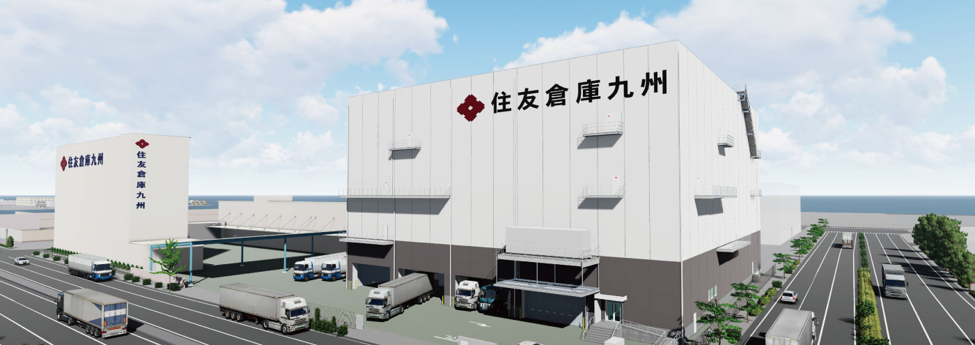 箱崎新倉庫全景